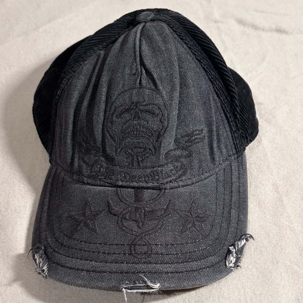 American Rag Black Embroidered Cap
